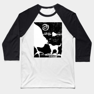 Ellen Langford Design Baseball T-Shirt